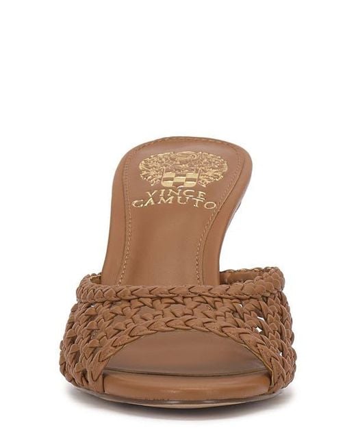 Vince Camuto Brown Prilany Mule Sandal