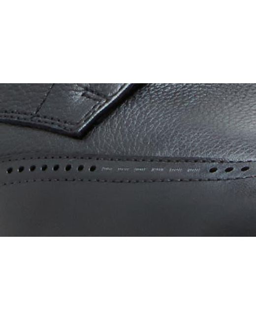 Steve Madden Black Acari Wingtip Derby for men