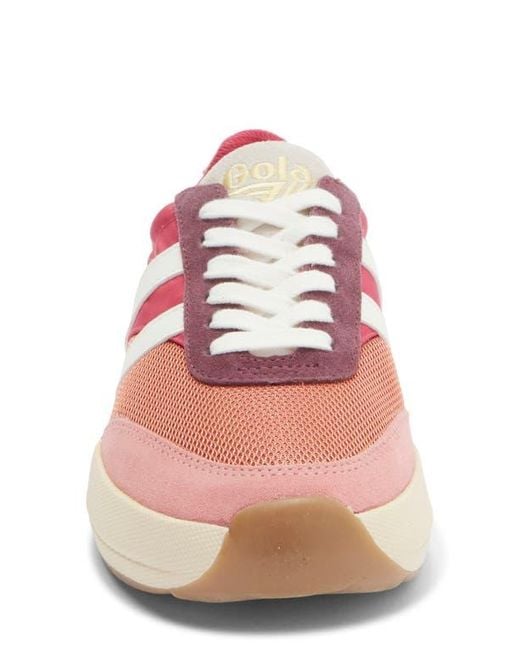 Gola Pink Raven Low Top Sneaker
