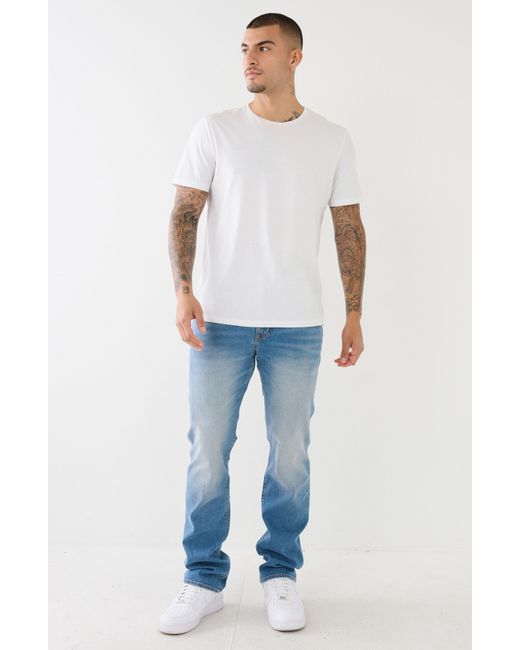 True Religion Ricky Flap Straight Jeans in Blue for Men | Lyst