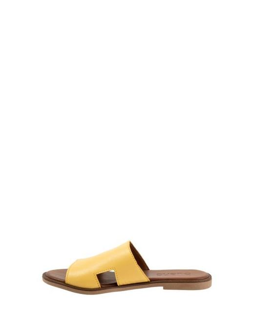 BUENO Metallic Hendrix Slide Sandal
