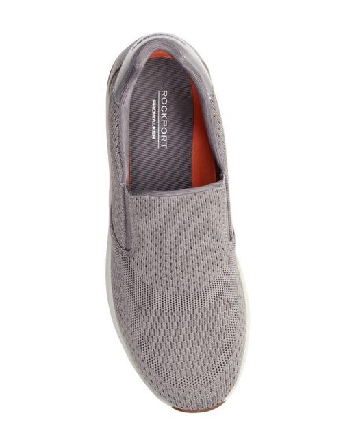 Rockport Gray Prowalker Titan Slip-On Sneaker