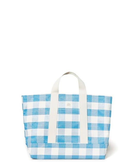 Loeffler Randall Blue Bodie Oversize Open Tote