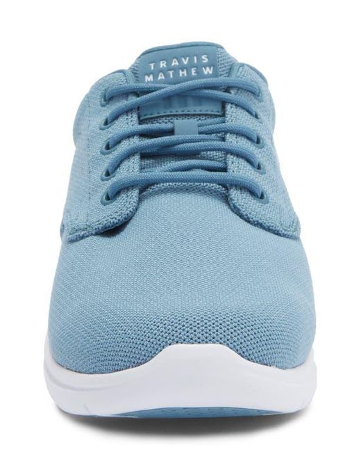 Travis Mathew Blue The Daily Ii Knit Sneaker for men