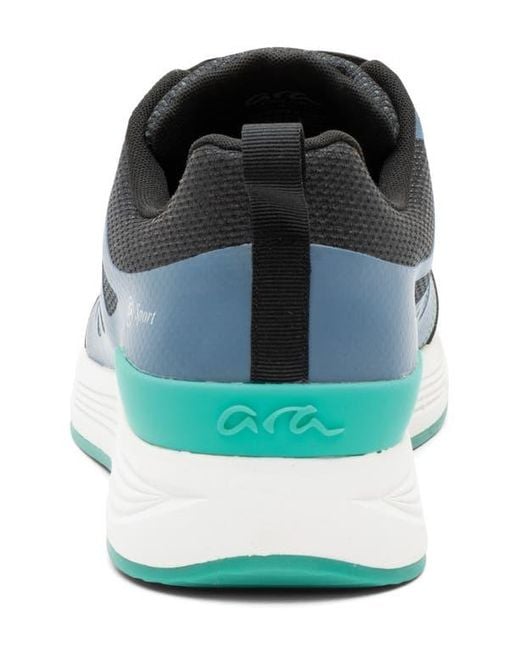 Ara Blue Chester Lace-Up Sneaker for men