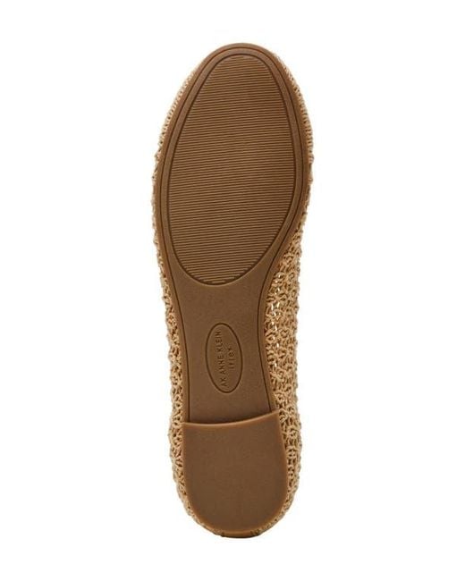 Anne Klein Natural Josey Flat
