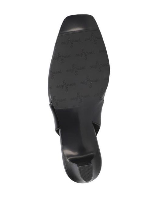 Easy Street Black Ritsa Slingback Pump