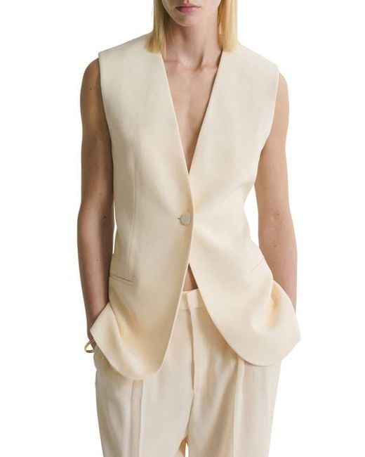Mango Natural Longline Vest