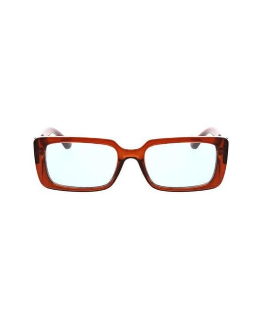 BCBGeneration Brown 54Mm Rectangular Sunglasses