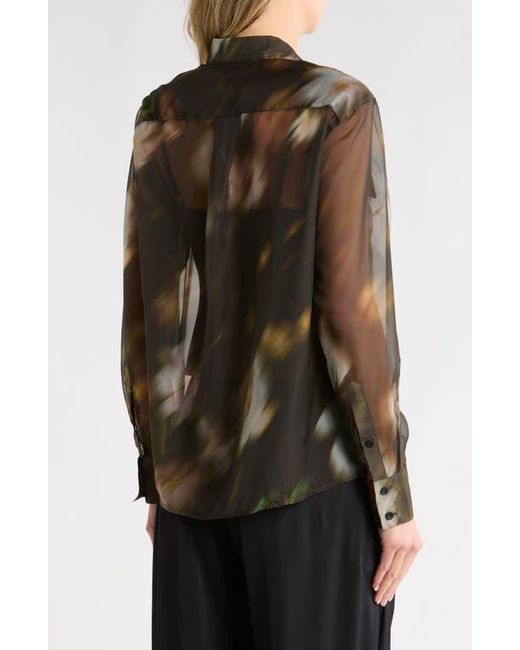 Rag & Bone Black Sonica Button-Up Shirt