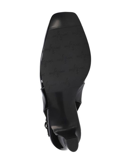 Easy Street Black Ritsa Slingback Pump