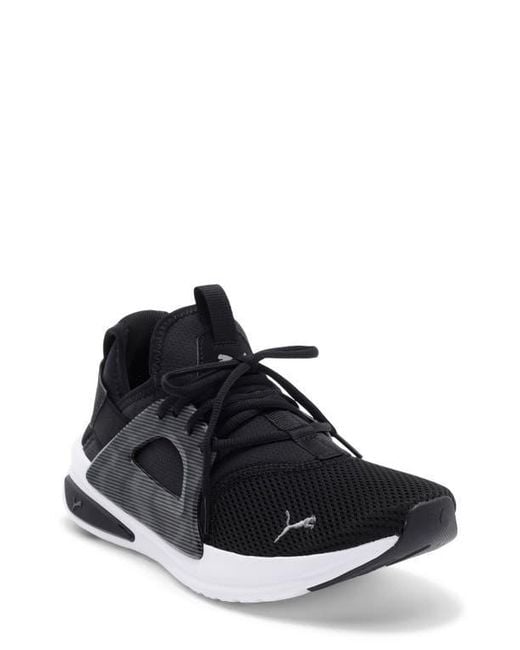 PUMA Black Softride Enzo Evo Hyperwave Sneaker for men