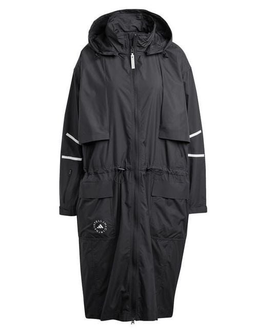 Adidas By Stella McCartney Black Sportswear Long Parka