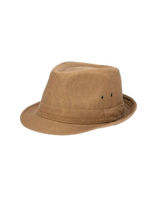 San Diego Hat Natural Fedora for men