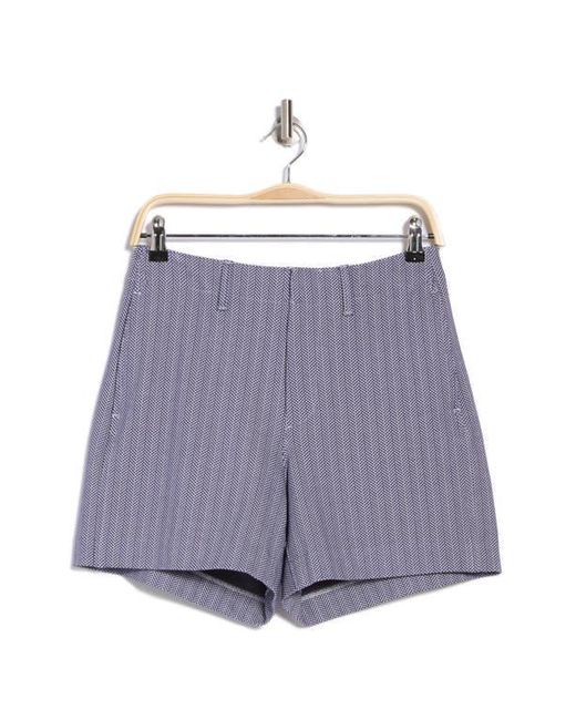 Rag & Bone Purple Elvy Chevron Shorts