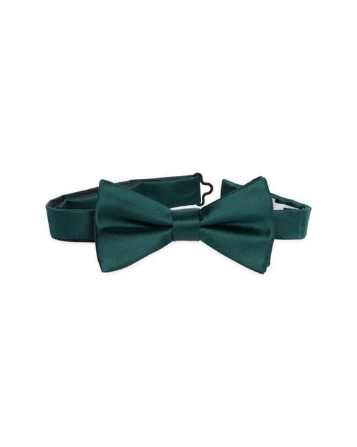 Nordstrom Rack Green Satin Solid Bow Tie for men