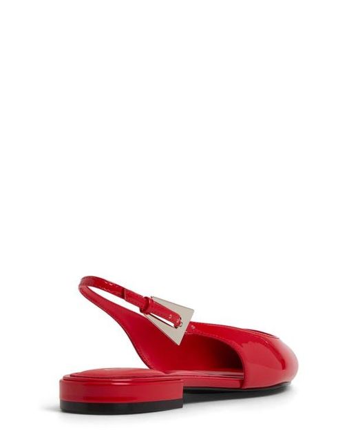 ALDO Red Kristell Pointed Toe Slingback Flat