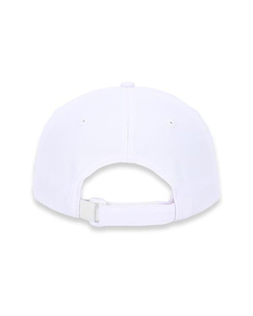 Waggle White Coco Twill Baseball Cap for men