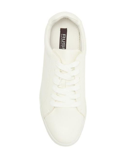 Gordon Rush White Low Top Sneaker for men
