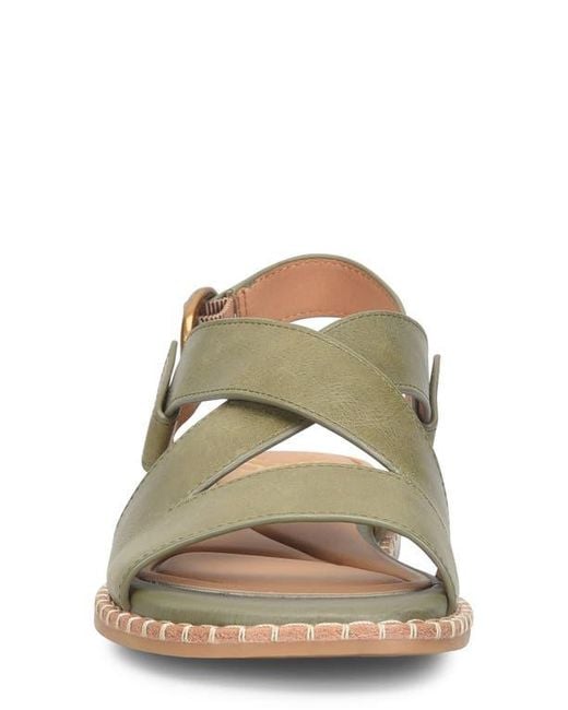 Söfft Metallic Nadia Slingback Sandal