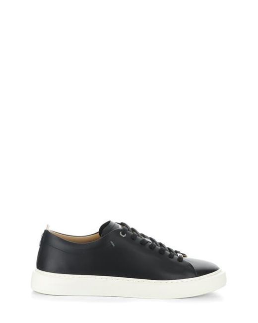 Ambitious Black Leather Sneaker for men