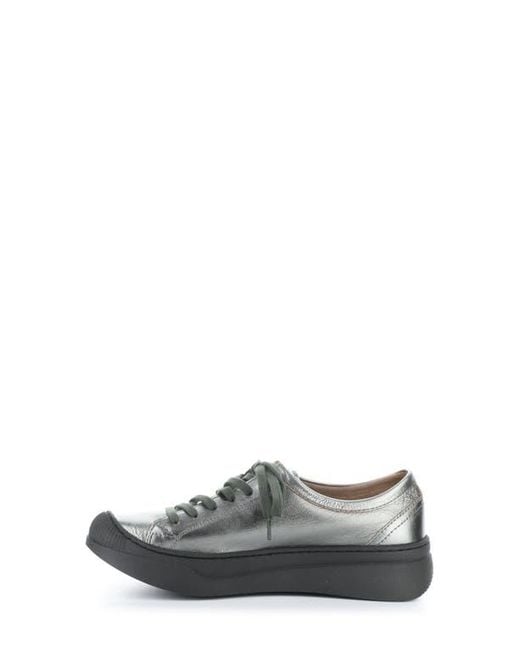 Softinos Women's Gray Apur Platform Sneaker