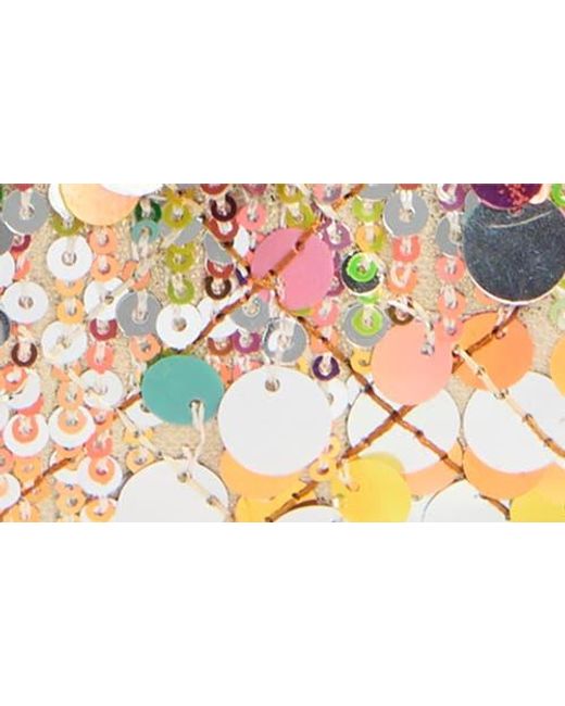 Kurt Geiger Metallic Sequin Mini Brixton Crossbody Bag