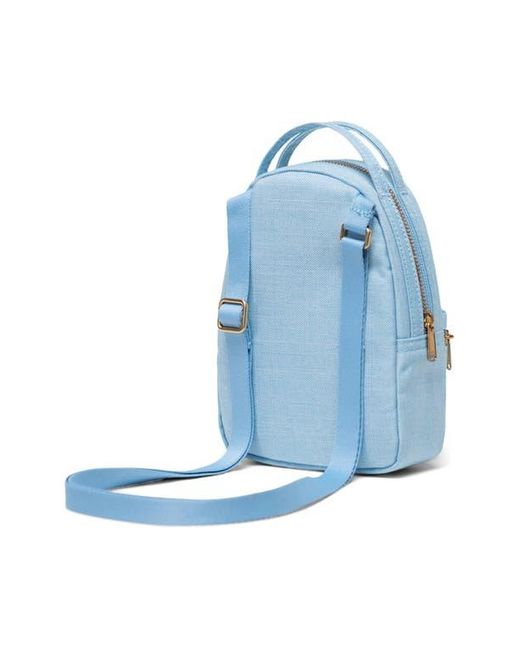 Herschel Supply Co. Blue Nova Recycled Polyester Crossbody Bag