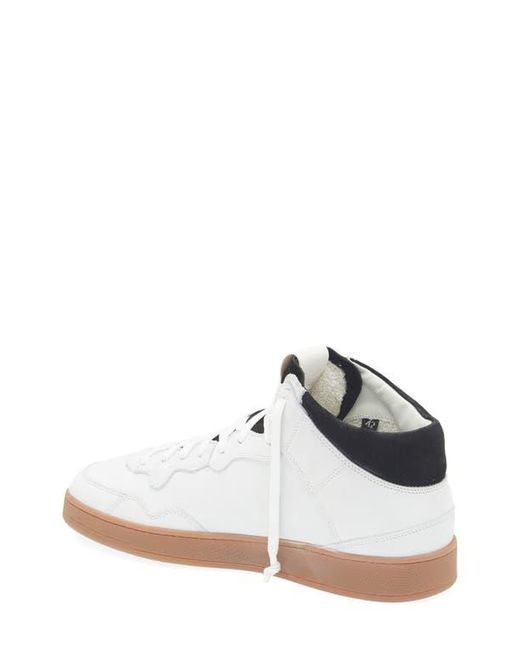 P448 White Vert Mid Sneaker for men