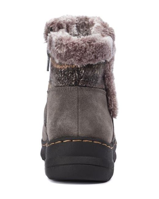 BareTraps Brown Acelyn Water-Resistant Bootie