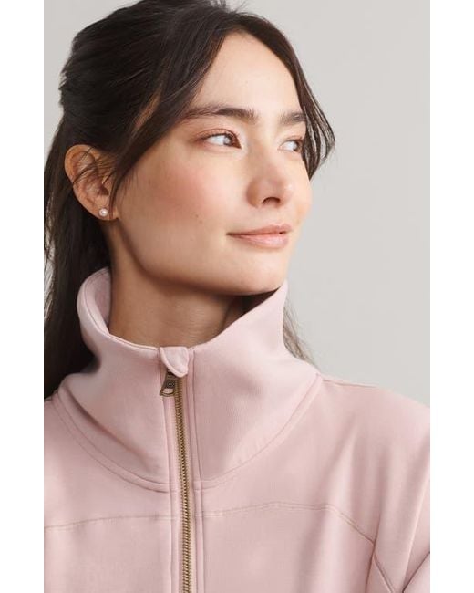 Rhone Pink Dreamglow Half Zip