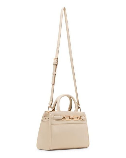 Anne Klein Natural Chain Trim Satchel
