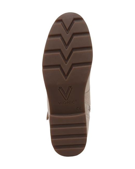 Vionic Brown Catina Lace-Up Bootie