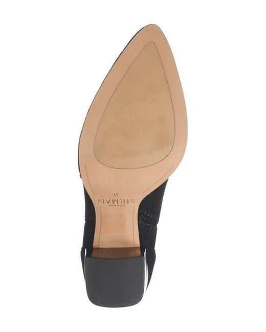 Alexandre Birman Black Benta Whipstitch Bootie