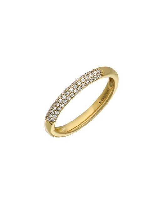 Bony Levy Metallic Rita Diamond Stacking Ring