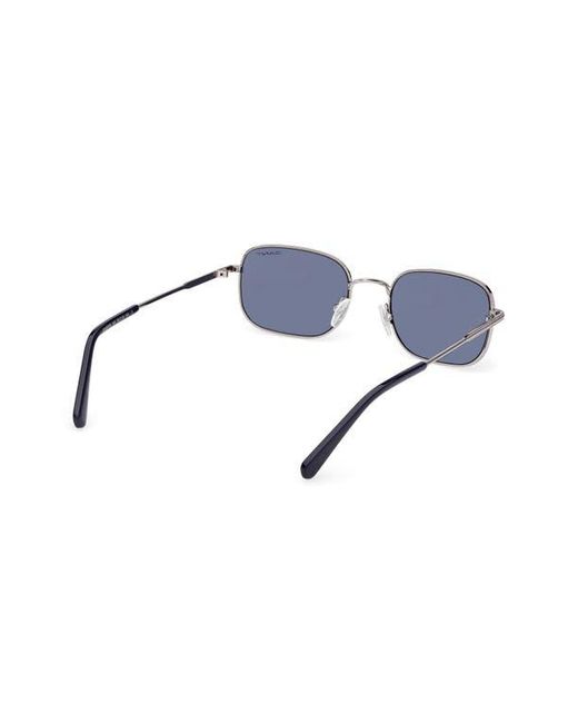 Gant Blue Rectangular Sunglasses for men