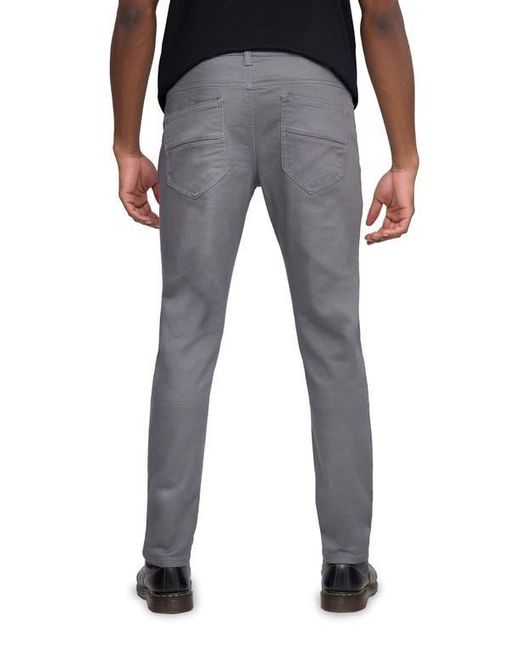 Xray Jeans Gray Classic Twill Skinny Jeans for men