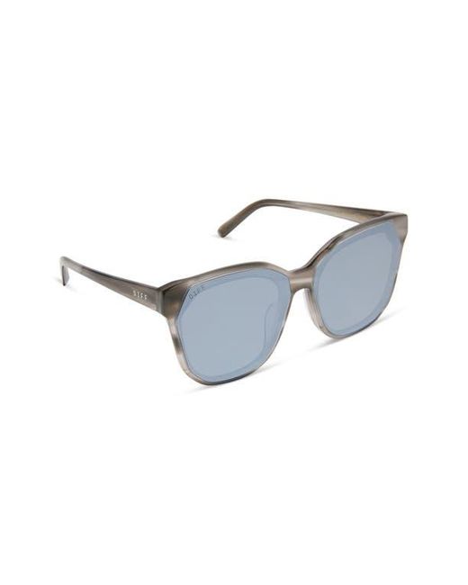 DIFF Gray Gia 62Mm Oversize Square Sunglasses