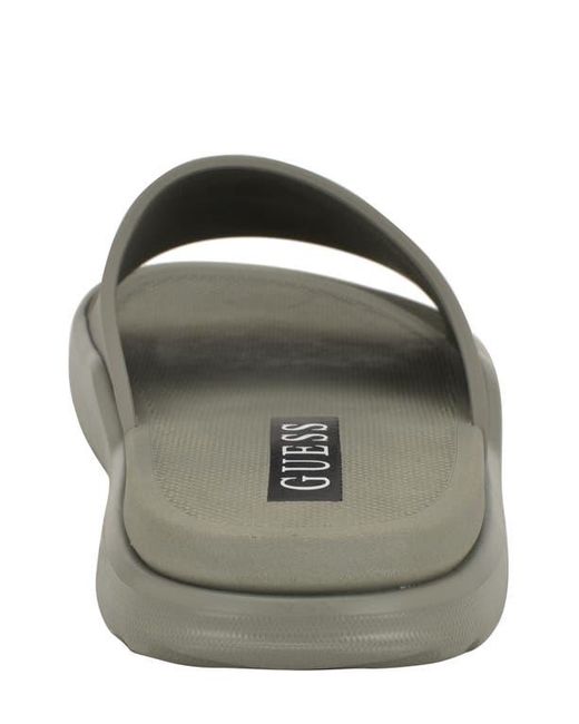 Guess Gray Metzer Slide Sandal for men