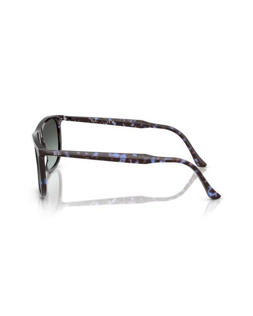 Ray-Ban Gray 58Mm Gradient Rectangular Sunglasses for men