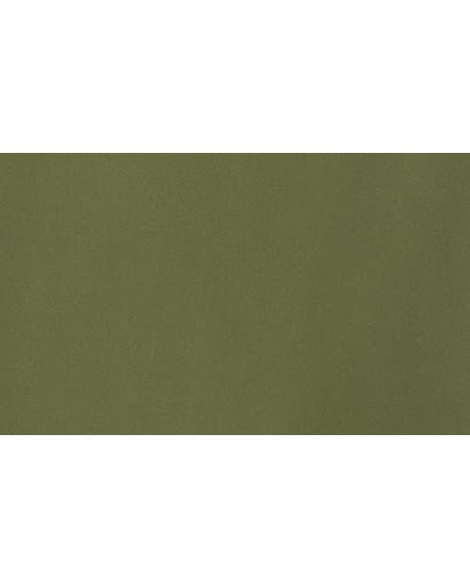 London Times Green Hardware Trim Scuba Fit & Flare Dress