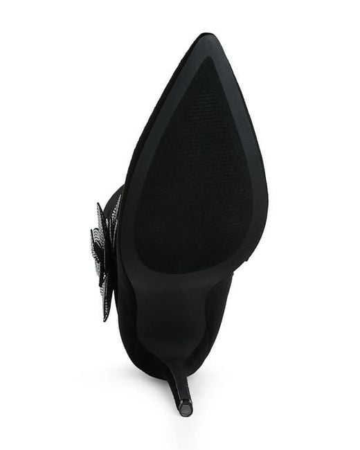 LONDON RAG Black Yarrow Bootie