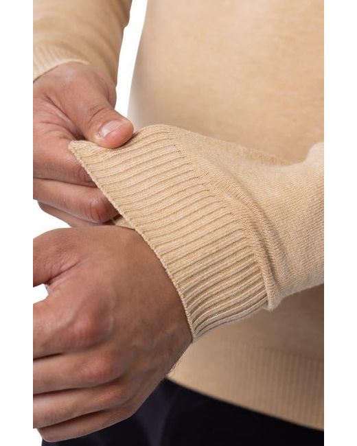 Xray Jeans Blue Mock Neck Knit Sweater for men