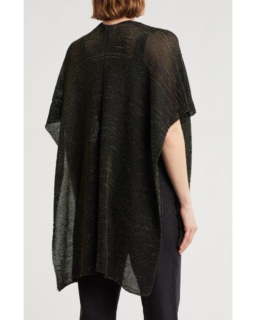 Steve Madden Black Starlight Knit Duster