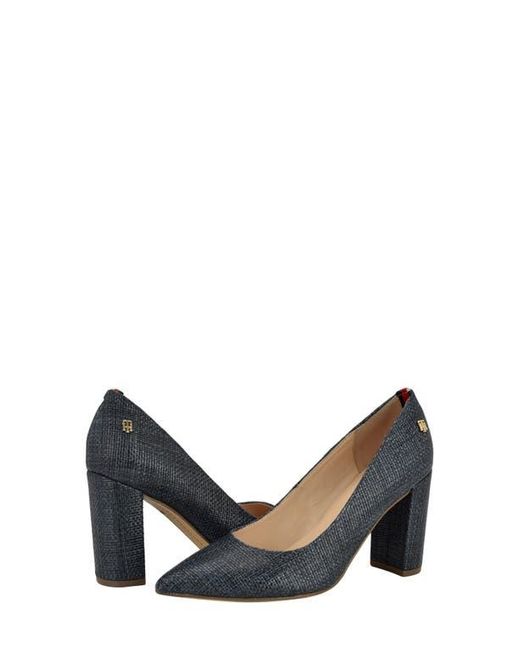 Tommy Hilfiger Blue Abilene Pump