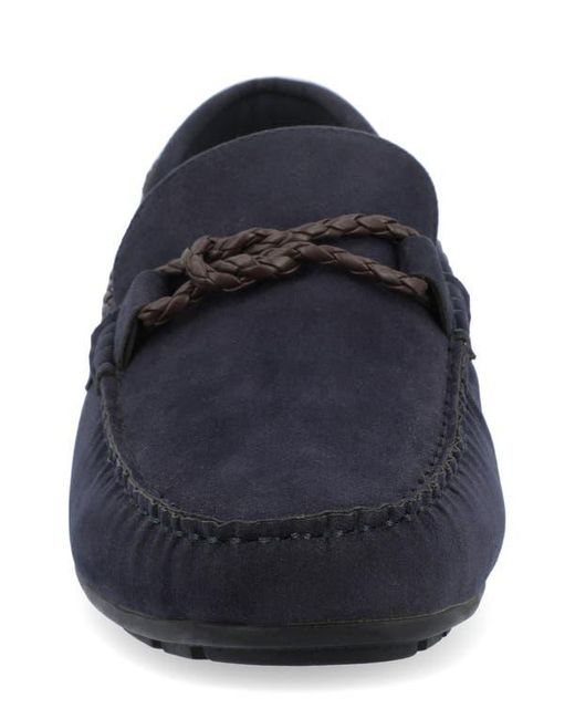 Vance Co. Blue Tyrell Driving Loafer for men