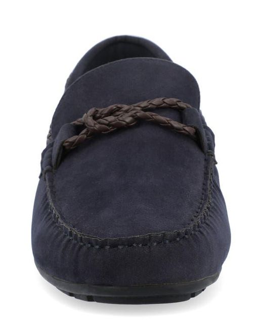 Vance Co. Blue Tyrell Driving Loafer for men