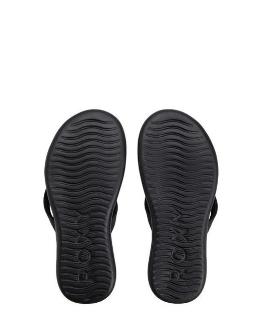 Roxy Black Rays Flip Flop