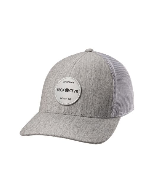 Black Clover Gray Engraved 1 Trucker Snapback Hat for men