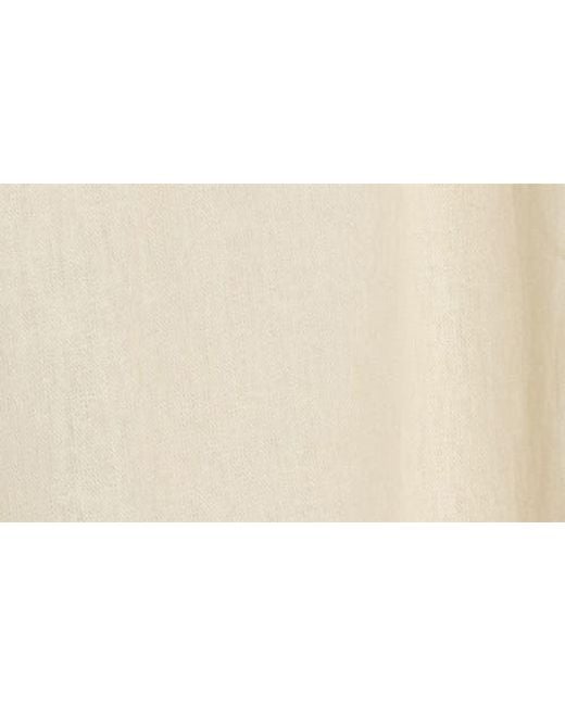 Max Studio Natural Cropped Drawstring Pants